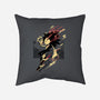 The Fastest Dude-none removable cover w insert throw pillow-Gazo1a