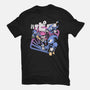 Happy Attack-womens fitted tee-Sketchdemao