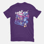 Happy Attack-womens fitted tee-Sketchdemao