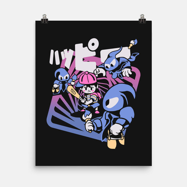 Happy Attack-none matte poster-Sketchdemao