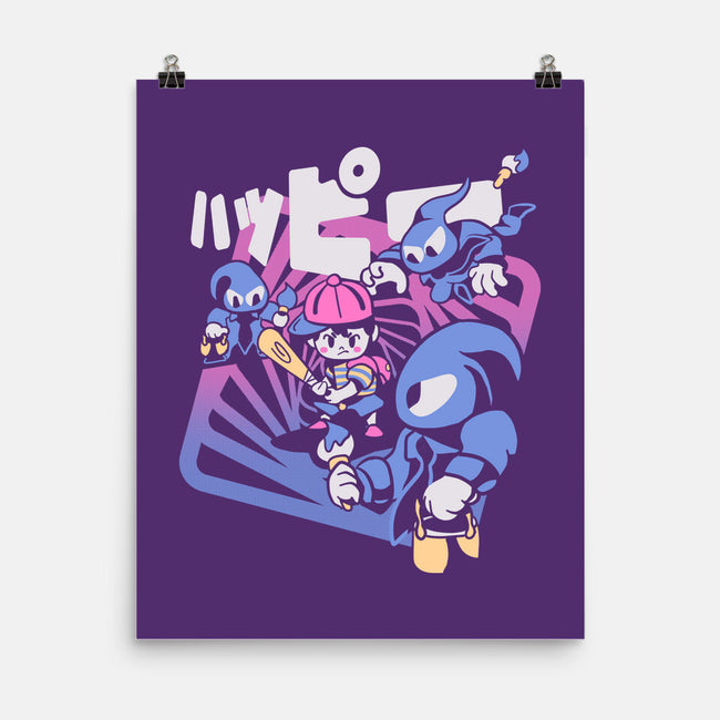 Happy Attack-none matte poster-Sketchdemao