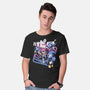 Happy Attack-mens basic tee-Sketchdemao