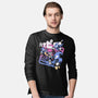 Happy Attack-mens long sleeved tee-Sketchdemao