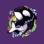 Summer Whale-none glossy sticker-Vallina84