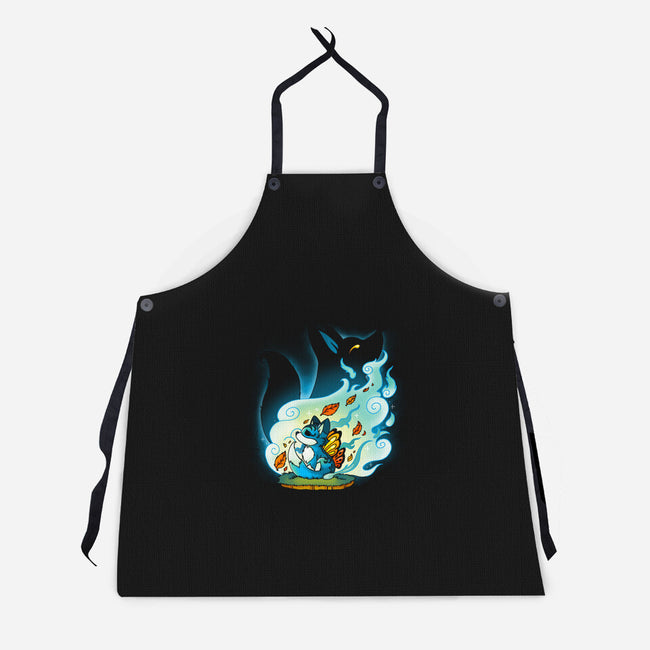 Magic Fox-unisex kitchen apron-Vallina84