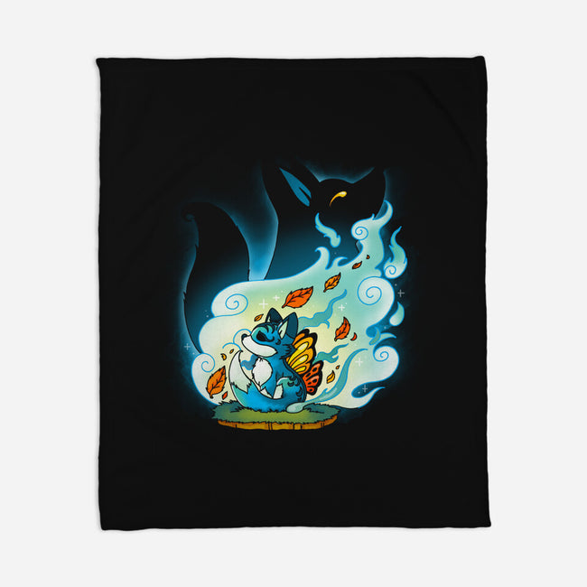 Magic Fox-none fleece blanket-Vallina84