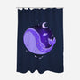 Gentle Giant-none polyester shower curtain-ricolaa