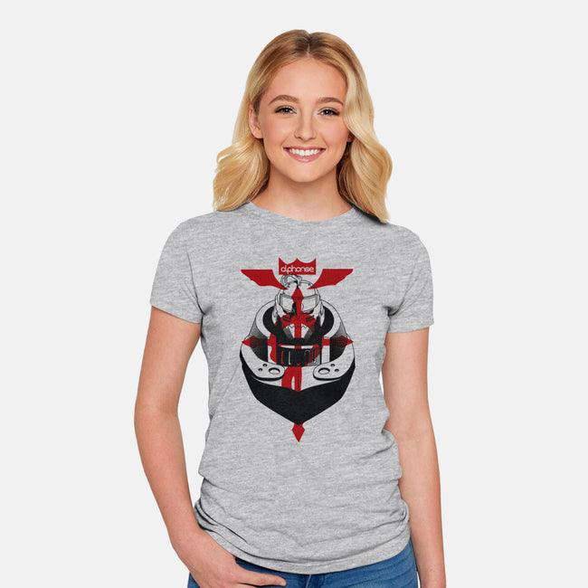 Alphonse-womens fitted tee-Corndes