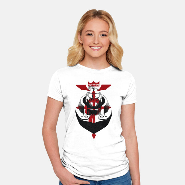 Alphonse-womens fitted tee-Corndes