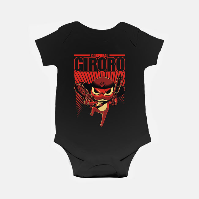 Corporal Giroro-baby basic onesie-Corndes