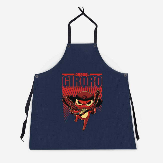 Corporal Giroro-unisex kitchen apron-Corndes