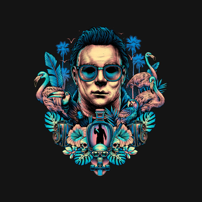 Tropical Slasher-unisex basic tee-glitchygorilla