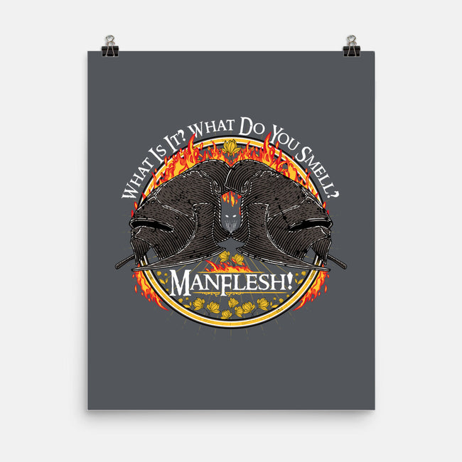 The Manflesh-none matte poster-rocketman_art