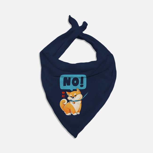 Shiba NO-cat bandana pet collar-eduely
