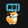 Shiba NO-none glossy sticker-eduely