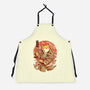 Akita Samurai-unisex kitchen apron-eduely