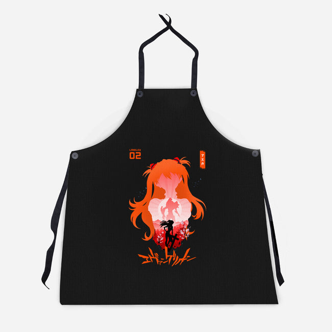 Eva 02-unisex kitchen apron-rondes