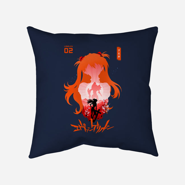Eva 02-none removable cover w insert throw pillow-rondes