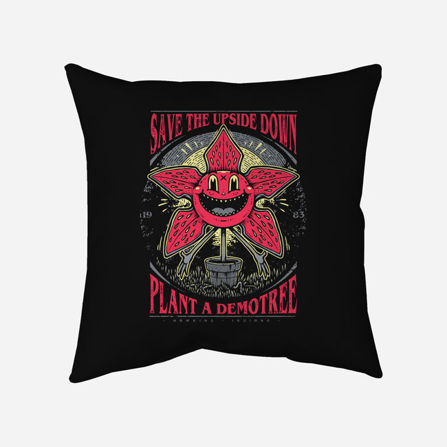 Plant A Demotree-none removable cover w insert throw pillow-StudioM6