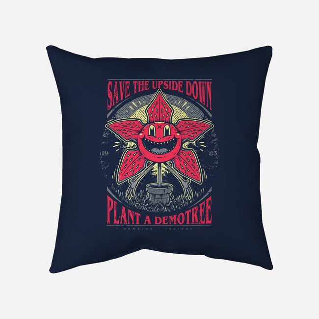 Plant A Demotree-none removable cover w insert throw pillow-StudioM6