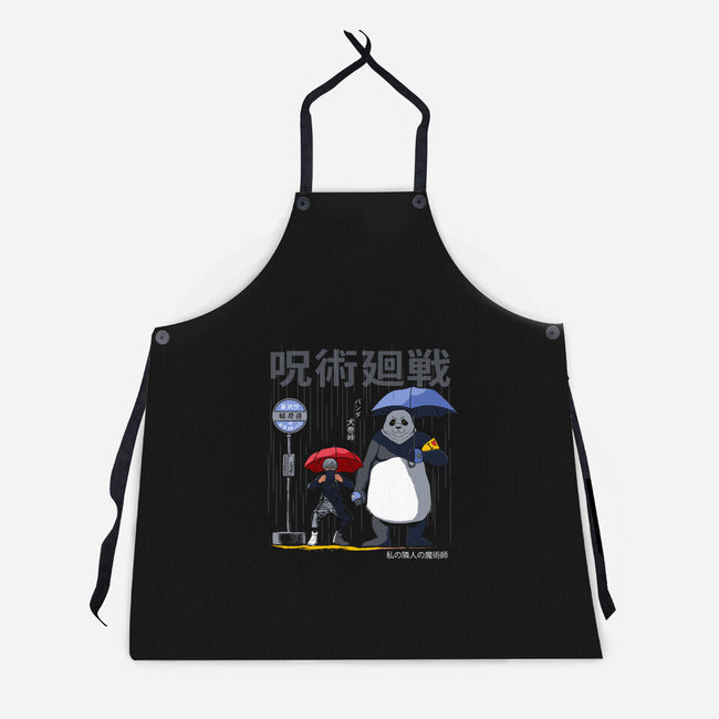 My Neighbor Sorcerer-unisex kitchen apron-silentOp