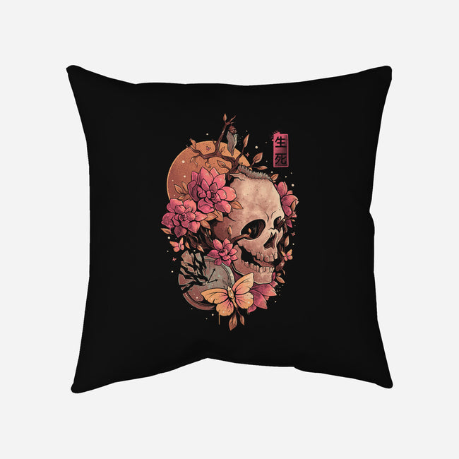 Time Of The Death-none removable cover w insert throw pillow-eduely
