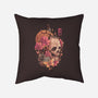 Time Of The Death-none removable cover w insert throw pillow-eduely