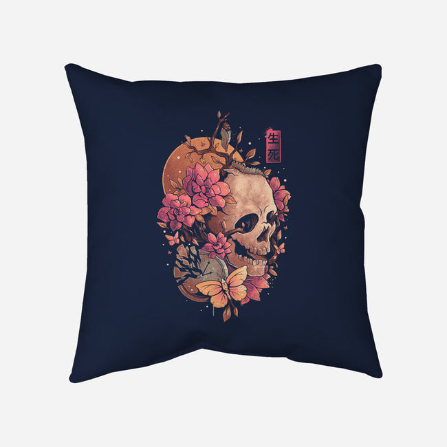 Time Of The Death-none removable cover w insert throw pillow-eduely
