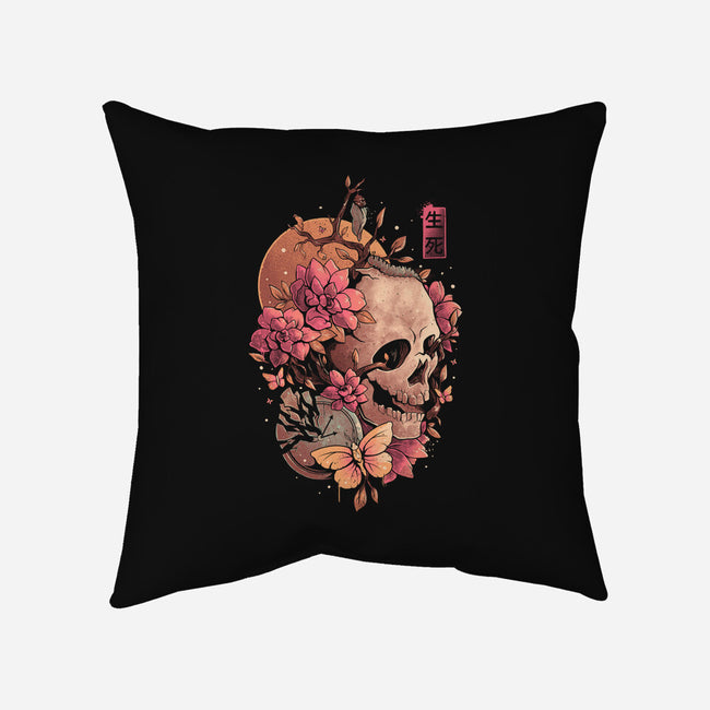 Time Of The Death-none removable cover throw pillow-eduely