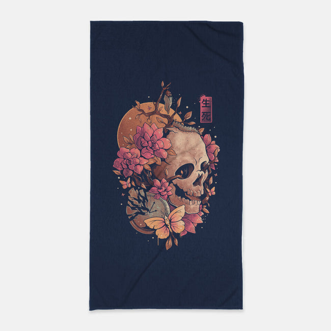 Time Of The Death-none beach towel-eduely