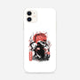 Cherry Blossom Nezuko-iphone snap phone case-dandingeroz