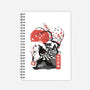 Cherry Blossom Tanjiro-none dot grid notebook-dandingeroz