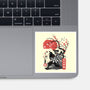 Cherry Blossom Tanjiro-none glossy sticker-dandingeroz