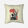 Cherry Blossom Tanjiro-none removable cover w insert throw pillow-dandingeroz