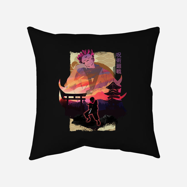 Yuji-none removable cover w insert throw pillow-sacca