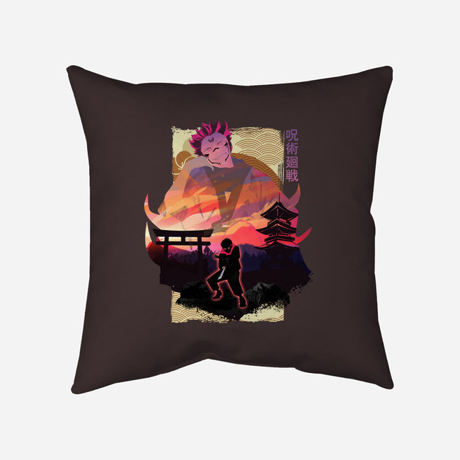 Yuji-none removable cover w insert throw pillow-sacca