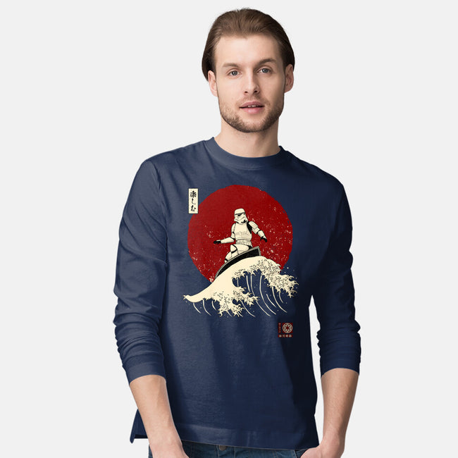 Empire Wave-mens long sleeved tee-retrodivision
