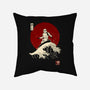 Empire Wave-none removable cover w insert throw pillow-retrodivision
