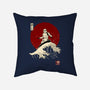 Empire Wave-none removable cover w insert throw pillow-retrodivision