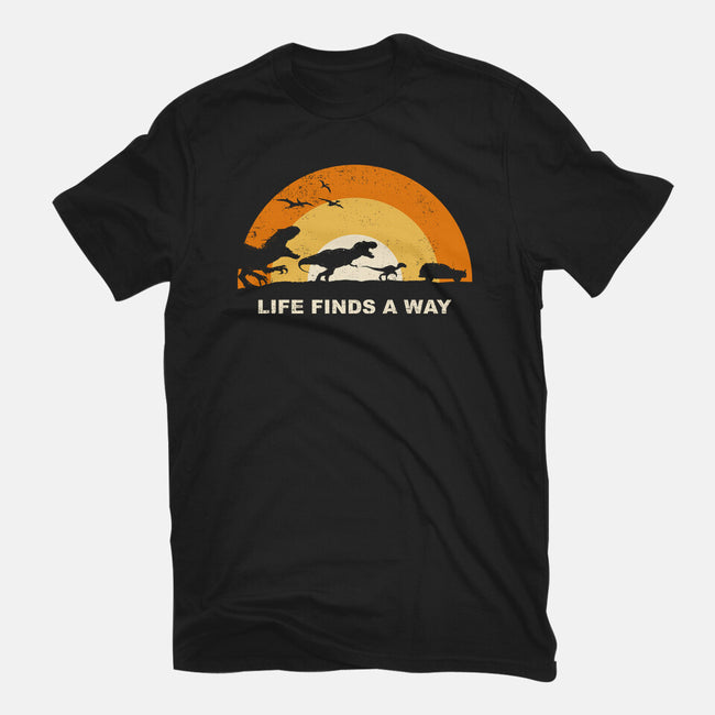 Finds A Way-unisex basic tee-retrodivision