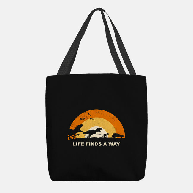 Finds A Way-none basic tote bag-retrodivision