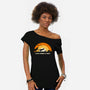 Finds A Way-womens off shoulder tee-retrodivision