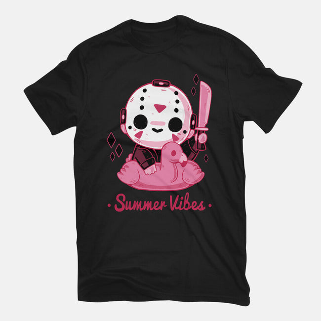Creepy Summer Vibes-womens fitted tee-xMorfina