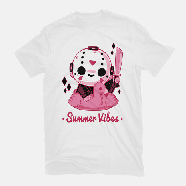 Creepy Summer Vibes-womens fitted tee-xMorfina
