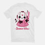 Creepy Summer Vibes-womens fitted tee-xMorfina
