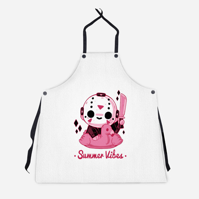 Creepy Summer Vibes-unisex kitchen apron-xMorfina