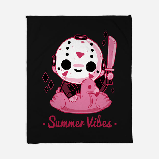 Creepy Summer Vibes-none fleece blanket-xMorfina
