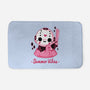 Creepy Summer Vibes-none memory foam bath mat-xMorfina