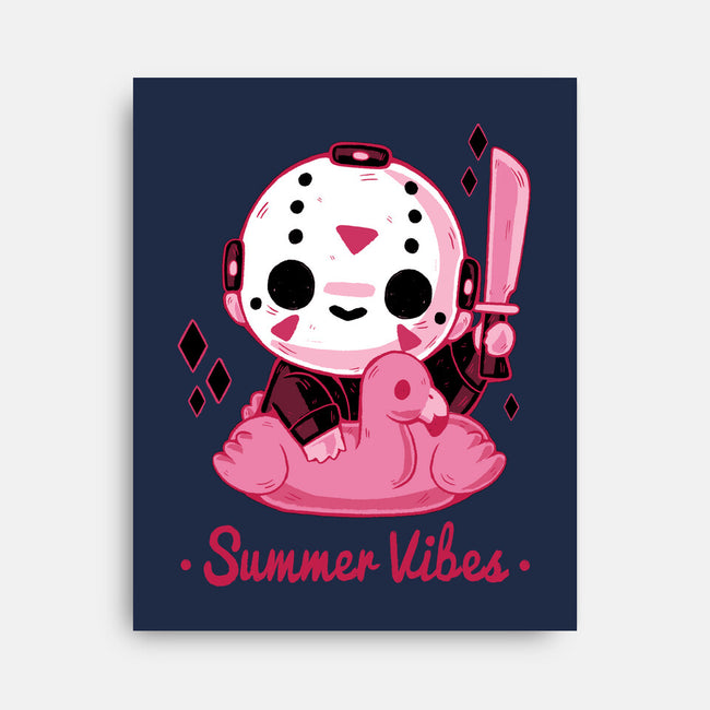Creepy Summer Vibes-none stretched canvas-xMorfina