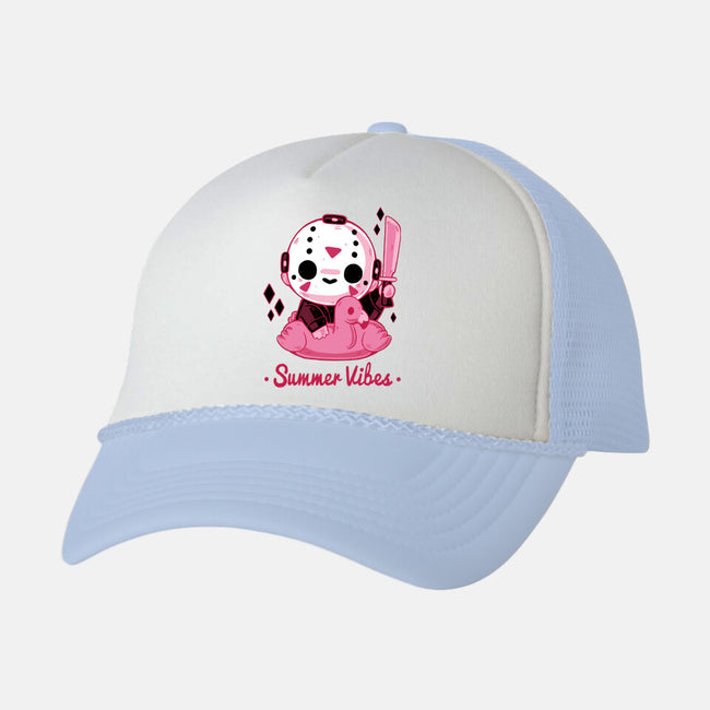 Creepy Summer Vibes-unisex trucker hat-xMorfina
